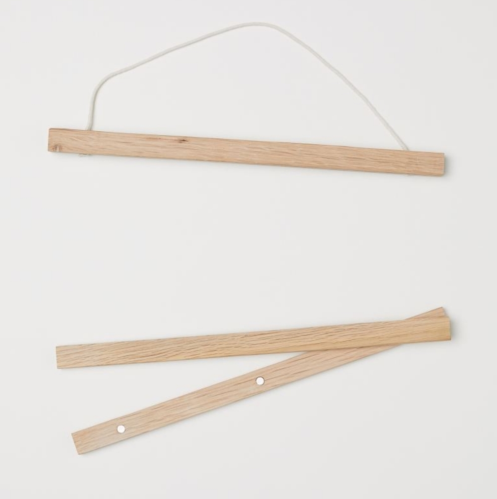 H&M Wooden Poster Hanger/Frame